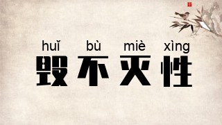 毁不灭性