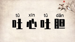 吐心吐胆
