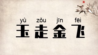 玉走金飞
