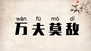 万夫莫敌