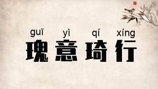 瑰意琦行