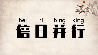 倍日并行