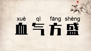 血气方盛