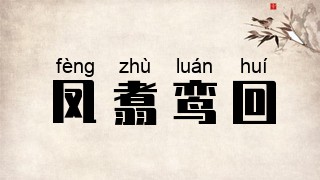凤翥鸾回