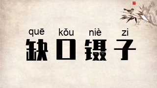 缺口镊子