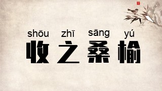 收之桑榆