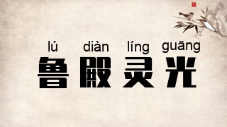 鲁殿灵光