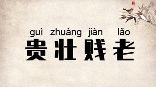 贵壮贱老