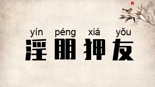 淫朋狎友