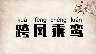 跨凤乘鸾