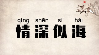 情深似海