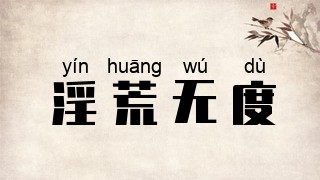 淫荒无度