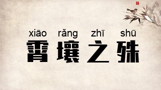 霄壤之殊