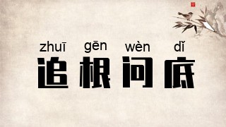 追根问底