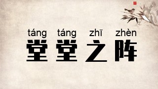 堂堂之阵