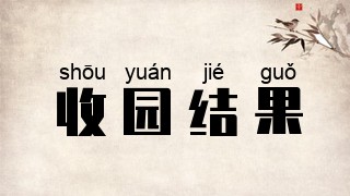 收园结果