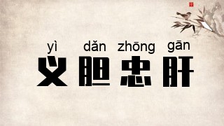 义胆忠肝