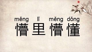懵里懵懂