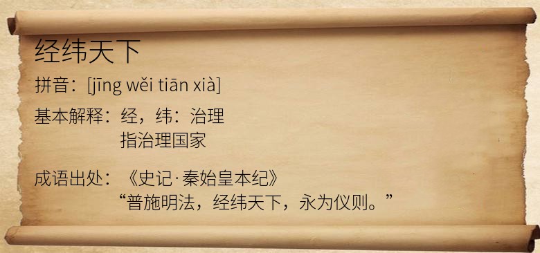 经纬天下
