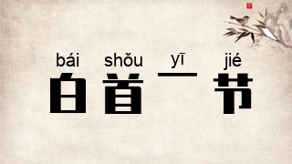 白首一节