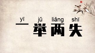 一举两失