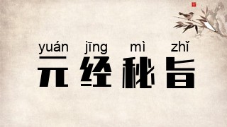 元经秘旨