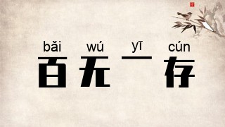 百无一存