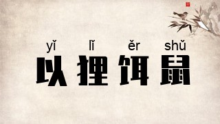 以狸饵鼠