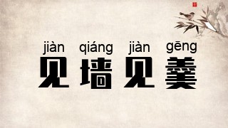 见墙见羹