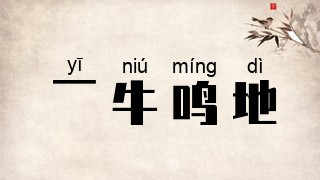 一牛鸣地