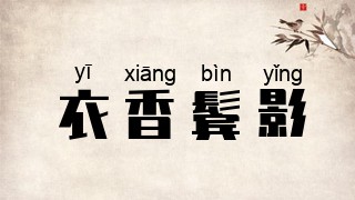 衣香鬓影