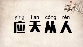 应天从人
