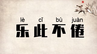 乐此不倦