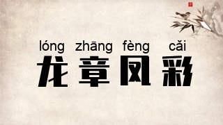 龙章凤彩