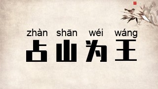 占山为王