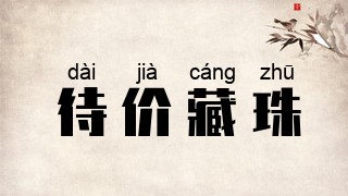待价藏珠