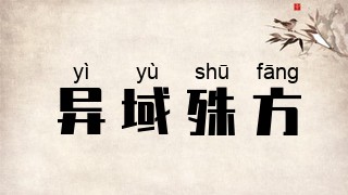 异域殊方