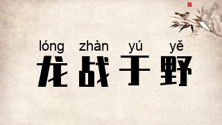 龙战于野