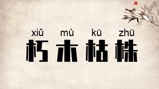 朽木枯株