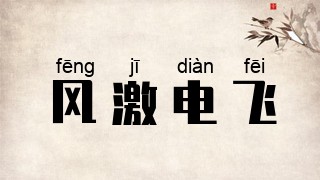 风激电飞