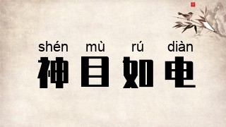 神目如电