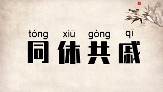 同休共戚