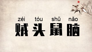 贼头鼠脑