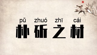 朴斫之材