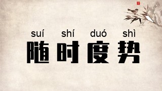 随时度势