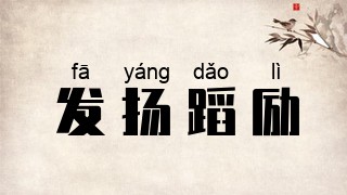 发扬蹈励