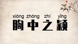 胸中之颖