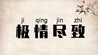 极情尽致