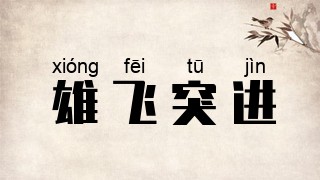 雄飞突进