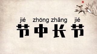 节中长节